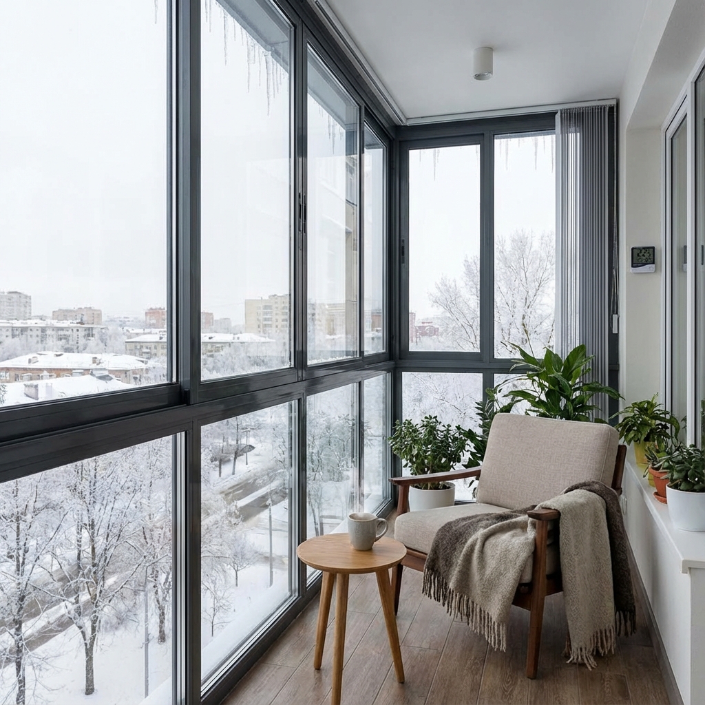 Isıcamlı Cam Balkon Uygulamamız